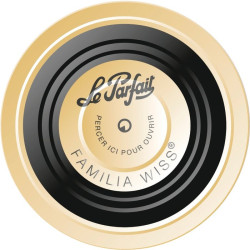Capsule Familia Wiss - Le Parfait - Diamètre 110 mm - Coloris noir - Lot de 12
