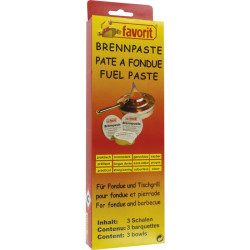 Pâte combustible Favorit - Vendu par 3