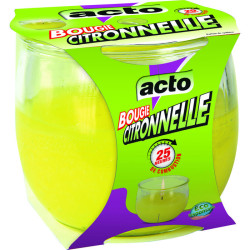 Bougie citronnelle - Sojam - Vendu par 6
