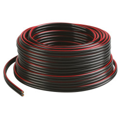 Câble Hi-Fi repéré - Vrac - 10m - Section : 0,75 mm² - Nombre de fils : 2