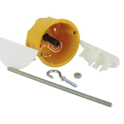 Boîte à encastrer pour luminaire Batibox Legrand - Boîte cloison sèche - Boîtier avec couvercle - 67mm