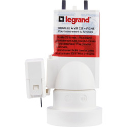 Douille provisoire luminaire Legrand - Culot : E27