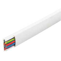 Cache-fils 2,10 m Legrand - A fixer - Blanc - 20mm - 2.1m