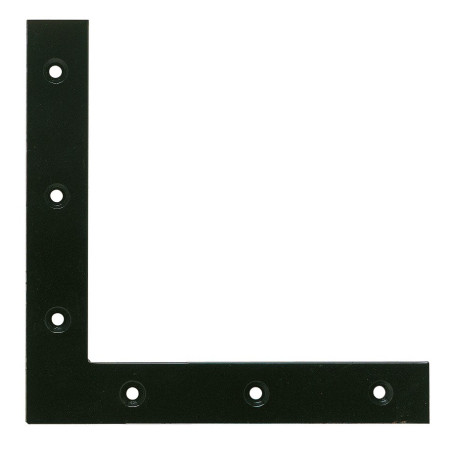 Equerre de fenetre bouts carres phoretique noir