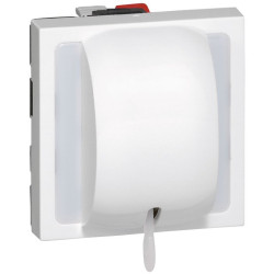 Va et vient à tirage 2 modules Mosaic - Legrand - 10A - Nombre de postes : 2 postes