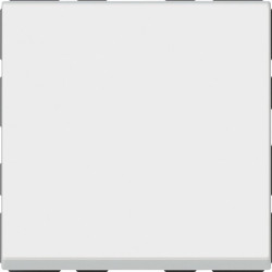 Interrupteur ou va-et-vient Legrand -Mosaïc - 2 modules - Blanc - 10A - Nombre de postes : 1 poste