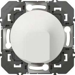 Sortie de câble standard composable Dooxie Legrand - Blanc - Nombre de postes : 1 poste