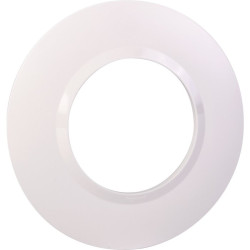 Plaque Dooxie Legrand - Ronde - 2 modules - Blanc