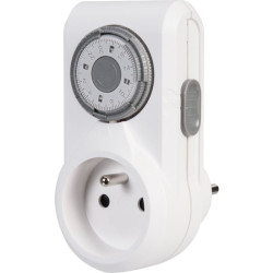 Fiche programmateur ménager 1 sortie - Journalier - Legrand - Tension : 230 V - Nombre de prise : 1 prise