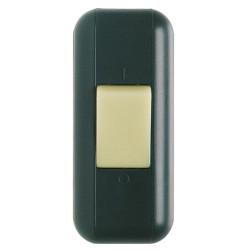 Interrupteur de fil souple 2A touche luminescente Legrand - Noir - 460W
