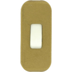 Interrupteur de fil souple 2A touche luminescente Legrand - Vieil or - 460W