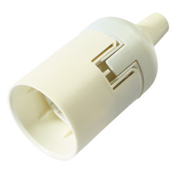 Douille B22 matière isolante Legrand - Connexion rapide - 100W - Couleur : Blanc