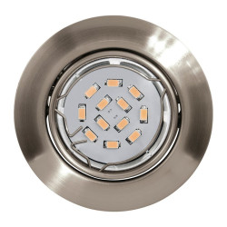 Spot orientable Led Eglo - Nickel mat - 300K - 400lm - 5W