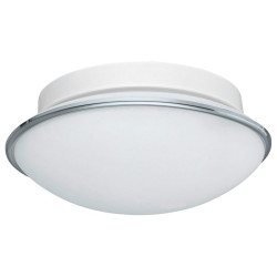 Plafonnier Dolly - Chromé - 100mm - Indice de protection : IP44