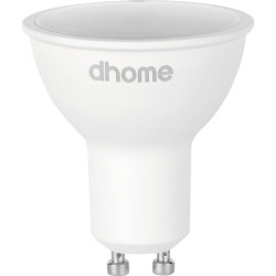 Ampoule LED spot - Dhome - GU10 - 100° - Boite - Vendu par 2 - 345lm - 4W - 2700K - 32W