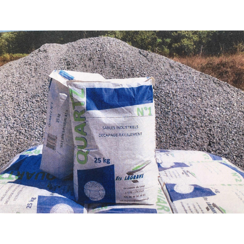 Sable de Sablage / Piscine - sac de 25kg
