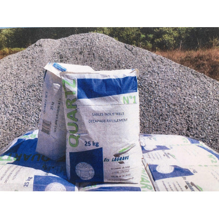 Sable de Sablage / Piscine - sac de 25kg