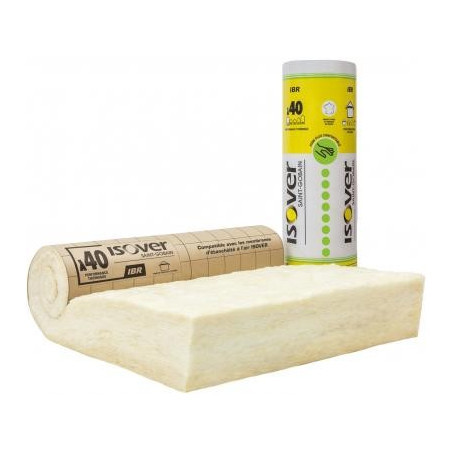 IBR 400 mm revêtu kraft - 2.40 m² - R. 10
