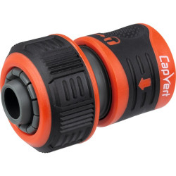 Raccord rapide d'arrosage avec blocage - Lock - Capvert - 1Pc - Diamètre intérieur du tuyau : 15 mm