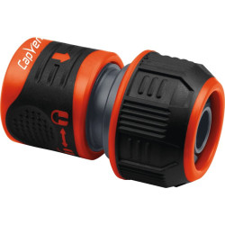 Raccord rapide d'arrosage avec blocage - Lock - Capvert - 1Pc - Diamètre intérieur du tuyau : 19 mm