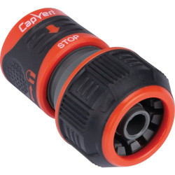 Raccord rapide stop d'arrosage avec blocage - Lock - Capvert - Brochable - 1Pc