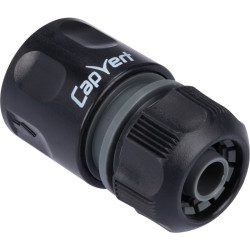 Raccord rapide d'arrosage - Connect - Capvert - Brochable - 1Pc - Diamètre intérieur du tuyau : 13-15 mm