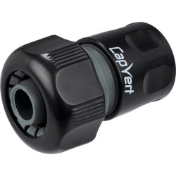 Raccord rapide d'arrosage - Connect - Capvert - Brochable - 1Pc - Diamètre intérieur du tuyau : 19 mm
