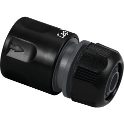 Raccord rapide d'arrosage - Connect - Capvert - Brochable - 1Pc - Diamètre intérieur du tuyau : 13-15 mm