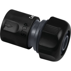 Raccord rapide d'arrosage - Connect - Capvert - Brochable - 1Pc - Diamètre intérieur du tuyau : 19 mm