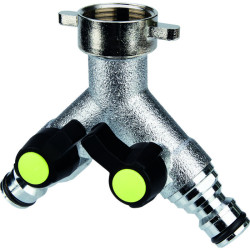 Sélecteur 2 voies Cap Vert - Filetage 20 x 27 mm - Filetage mâle : 3/4" (20 x 27)