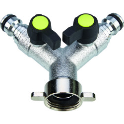 Sélecteur 2 voies Cap Vert - Filetage 20 x 27 mm - Filetage femelle : 3/4" (20 x 27) - 1Pc