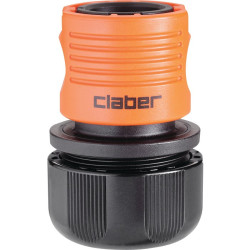 Raccord automatique 3/4" - Claber - Filetage femelle : 3/4" (20 x 27) - 1Pc