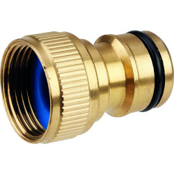 Nez de robinet gros débit - Maxiflow - Laiton - 1Pc - Filetage femelle : 3/4" (20 x 27)