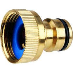Nez de robinet gros débit - Maxiflow - Laiton - 1Pc - Filetage femelle : 1" (26 x 34)