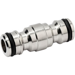 Coupleur rapide - Capvert - Laiton nickelé - Brochable - 1Pc