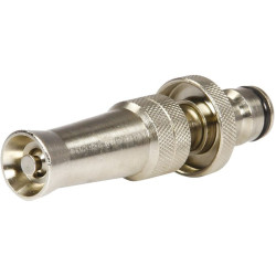 Lance rapide laiton Cap Vert - Jet réglable - Jet réglable : Oui - Type de jet jardinage : Diffusé, Droit