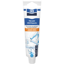 Pate à joint eau potable pour raccord à visser métalliques Geb - 50 ml - 1Pc