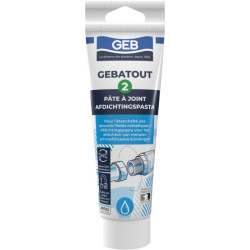 Etanchéite eau potable raccord métal Geb - 500 g - 1Pc - 125ml
