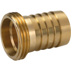 Raccord d'arrosage mâle - Capvert - Laiton - Brochable - Filetage mâle : 3/4" (20 x 27)