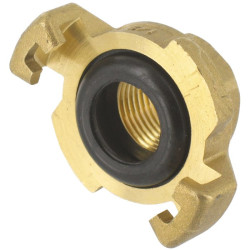 Raccord d'arrosage femelle - Capvert - Laiton express - 1Pc - Filetage femelle : 3/4" (20 x 27)