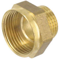 Réduction femelle / mâle - Capvert - Laiton - Filetage mâle : 1/2" (15 x 21)