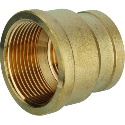 Manchon réduit femelle - Capvert - Laiton - 1Pc - Filetage femelle : 1"1/4 (33 x 42) - 1" (26 x 34)