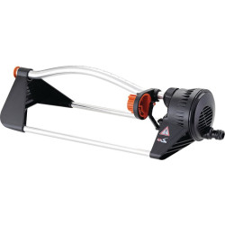 Arroseur oscillant compact - Claber - 14 trous - Jusqu'à 181 m² - Couleur : Noir - 780l/h