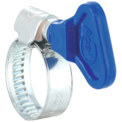 Collier de serrage à clé - Capvert - Acier - 2Pc - 22mm - Largeur collier : 9 mm