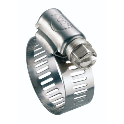 Collier de serrage à bande - W1 - Capvert - Acier - l. 13 mm - Vendu par 2 - 22mm