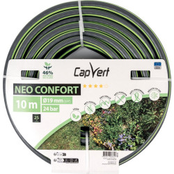 Tuyau d'arrosage - Néo Confort - Capvert - 19mm - 10m - Nombre de couches : 5 couches - 24Bar