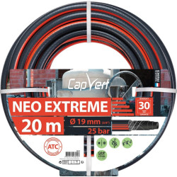 Tuyau d'arrosage - Néo Extrême - Capvert - 19mm - 20m - Nombre de couches : 3 couches - 25Bar