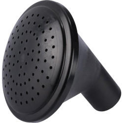 Pomme plastique Bellijardin - Pour arrosoir 6 l - Couleur : Noir - 12.5cm - 105mm
