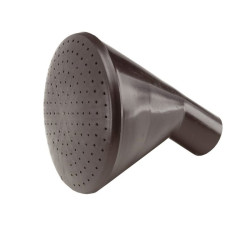 Pomme plastique Eda - Pour arrosoir de 11 et 14 l - Couleur : Noir - 14.5cm - 125mm