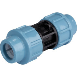 Manchon égal - Capvert - Polyéthylène - 1Pc - Diamètre extérieur du tuyau : 20 mm